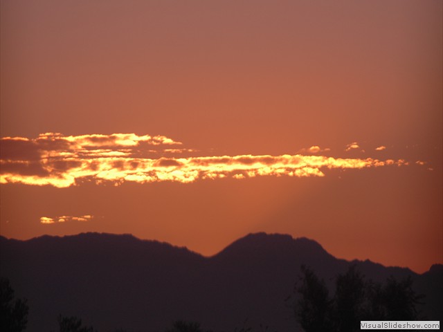 Sunrise in Yuma